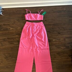 SHEIN pink set